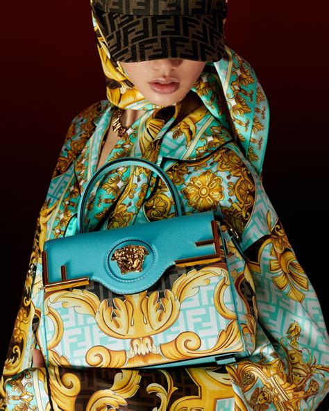 fendi x versace fashion show|fendi versace bag.